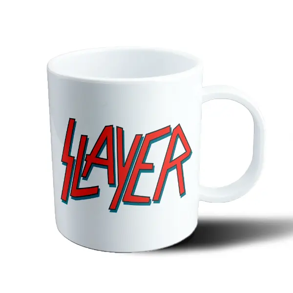 Taza de Plástico Slayer Logo Rojo