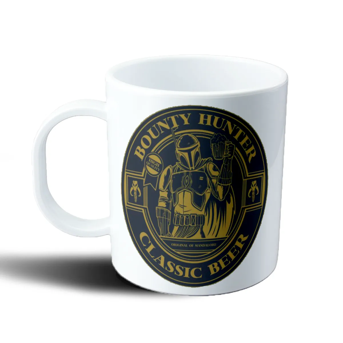 Taza de Plástico The Mandalorian Bounty Hunter Classic Beer - vista 2