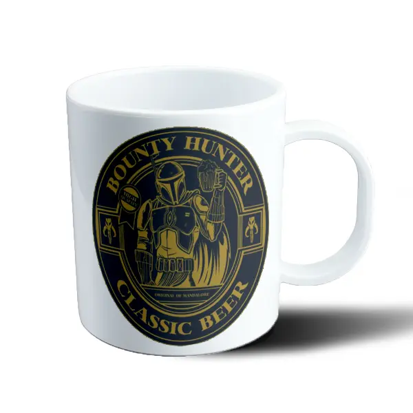 Taza de Plástico The Mandalorian Bounty Hunter Classic Beer