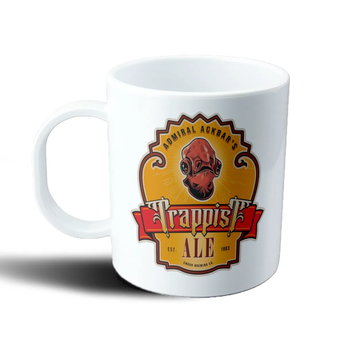 Taza de Plástico Star Wars Almirante Ackbar Trappist Ale - vista 2