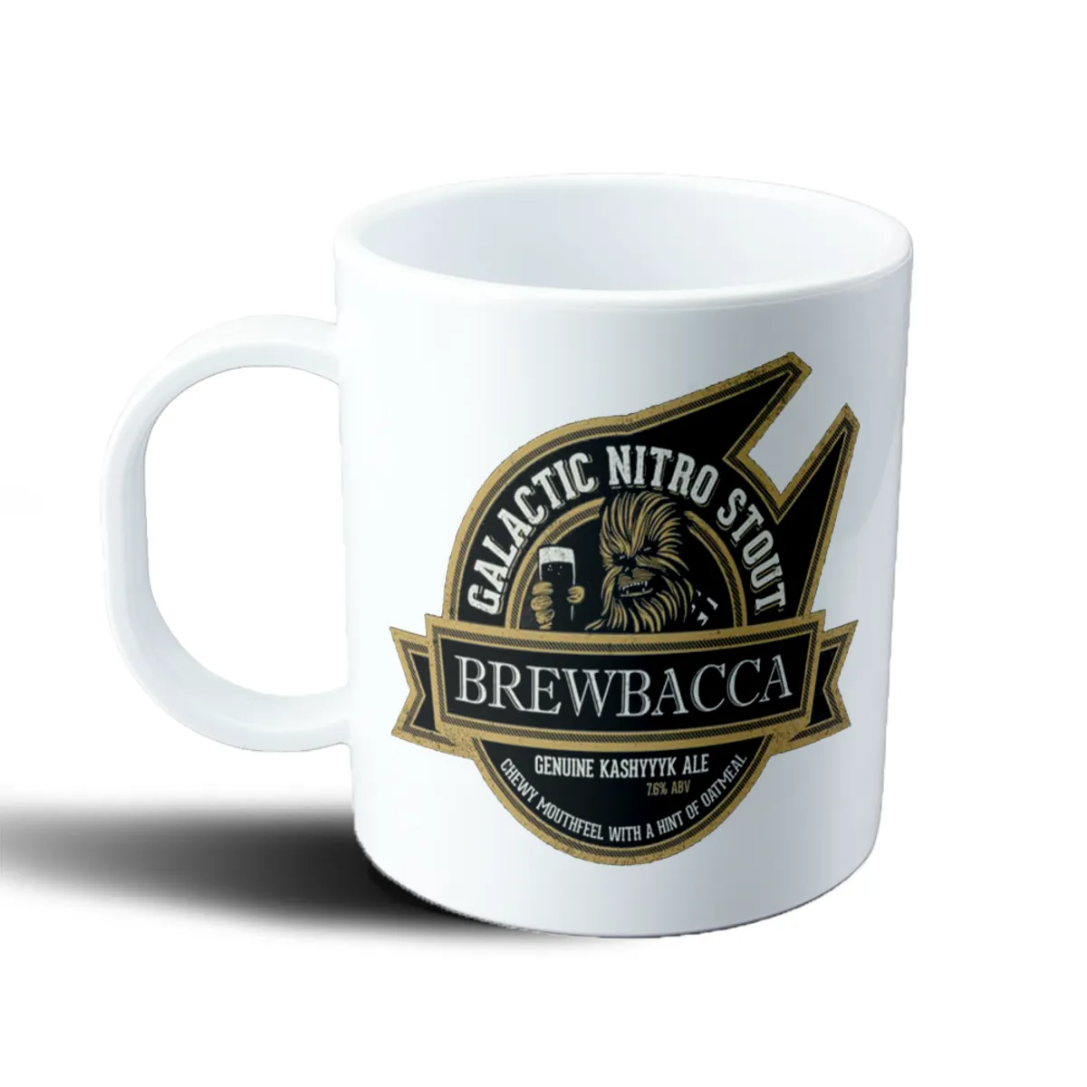 Taza de Plástico Star Wars Brewbacca Galactic Nitro Stout - vista 2