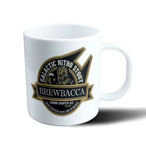 Taza de Plástico Star Wars Brewbacca Galactic Nitro Stout