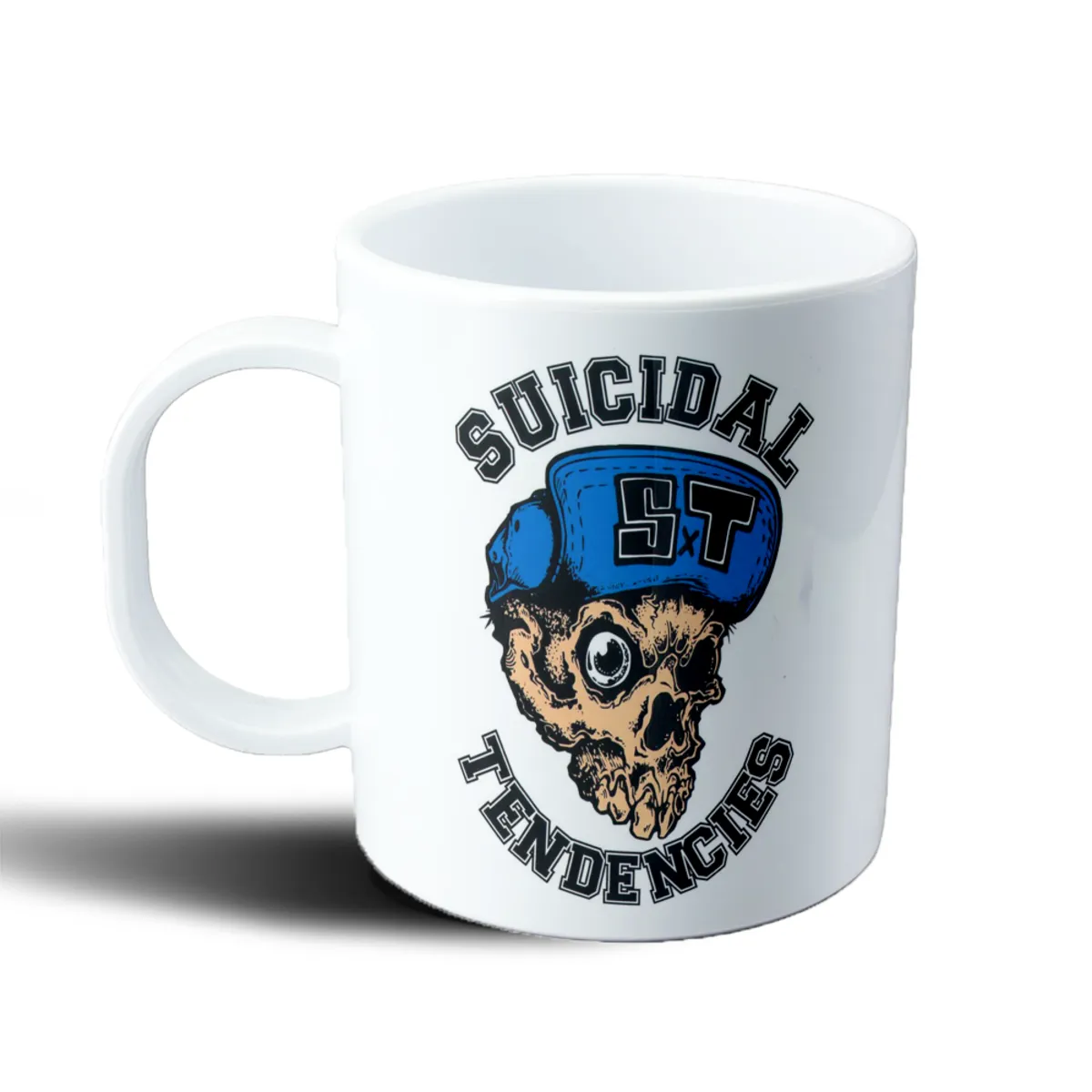 Taza de Plástico Suicidal Tendencies Calavera con Casco de Boxeo - vista 2
