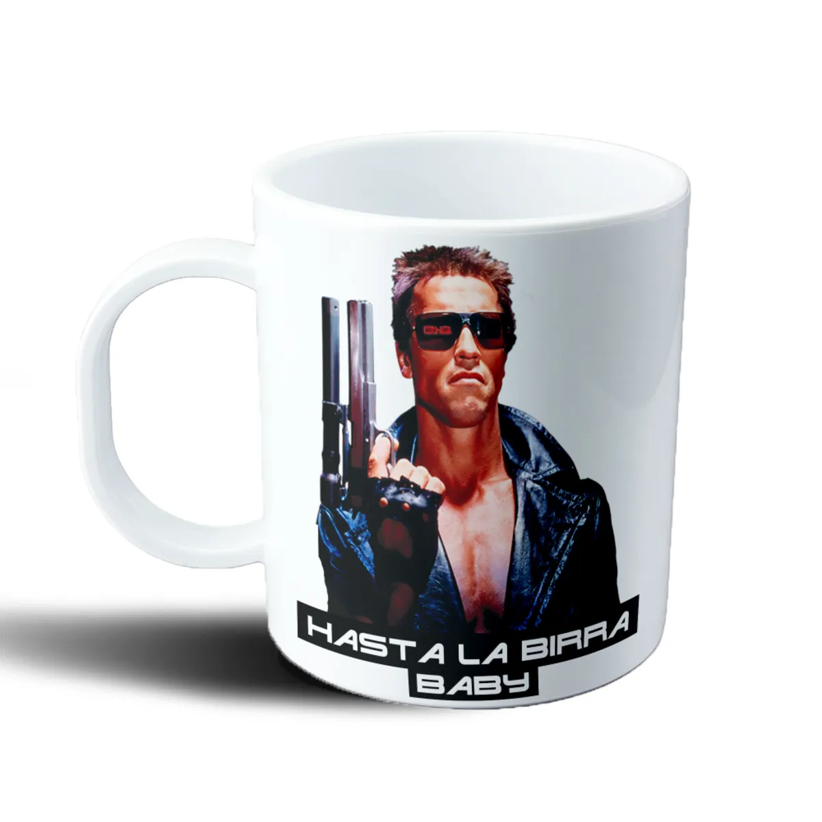 Taza de Plástico Terminator Hasta la Birra Baby - vista 2