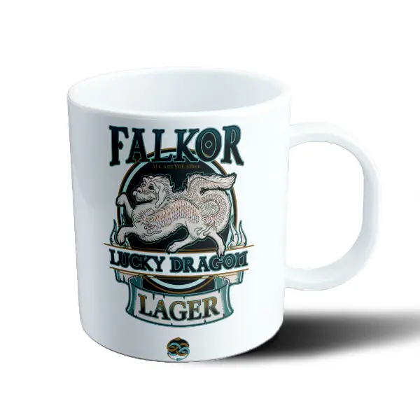 Taza de Plástico The Neverending Story Falkor Lucky Dragon Lager