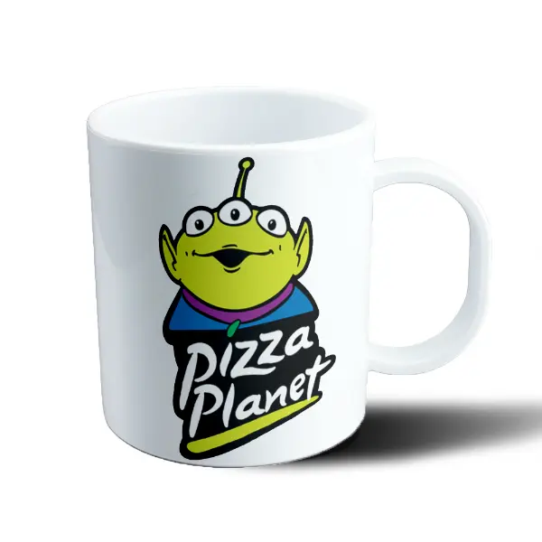 Taza de Plástico Toy Story Pizza Planet Alien
