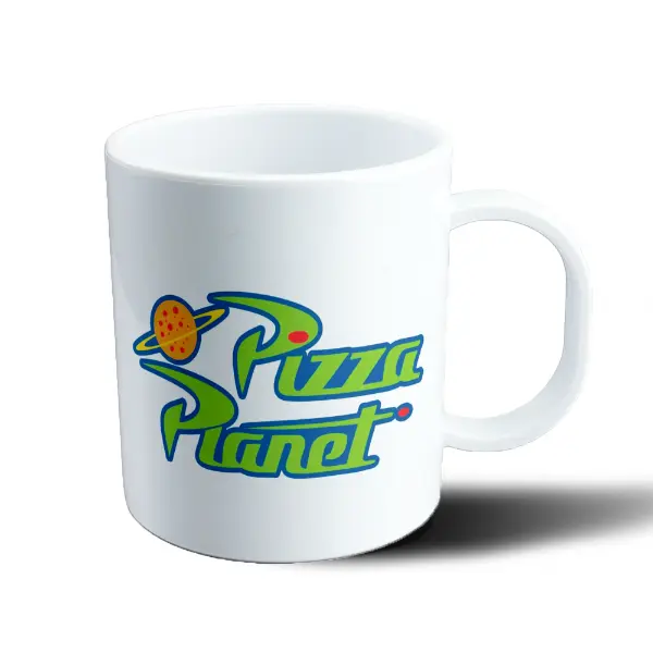 Taza de Plástico Toy Story Pizza Planet