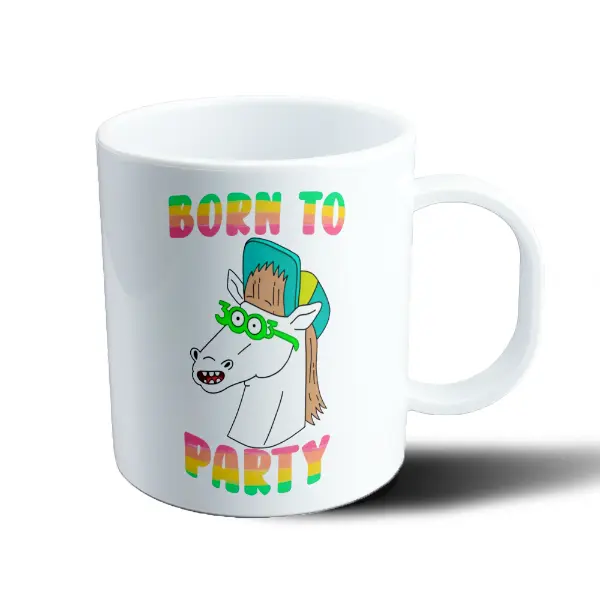 Taza de Plástico Un Show Mas Born to Party