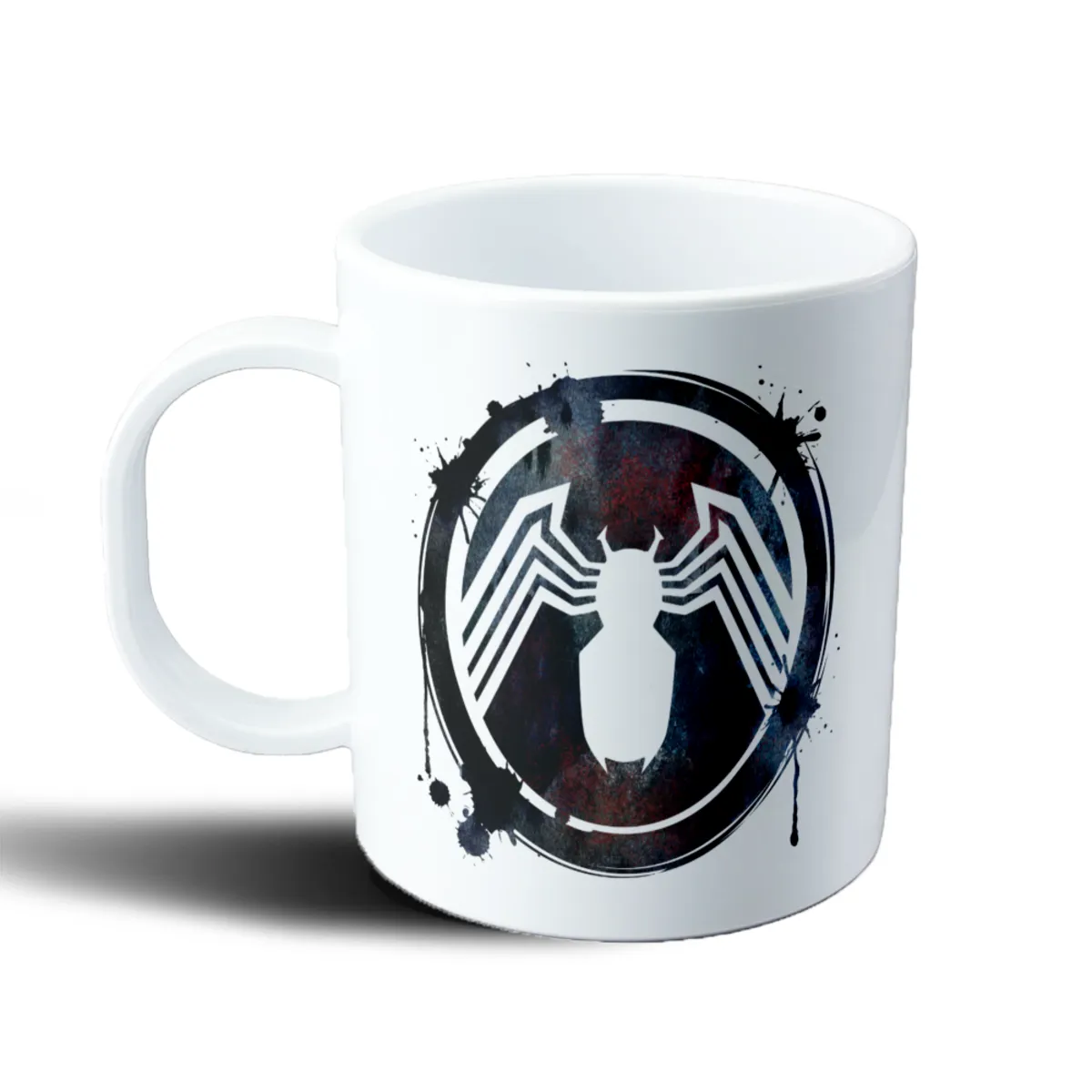 Taza de Plástico Venom Símbolo Salpicado - vista 2