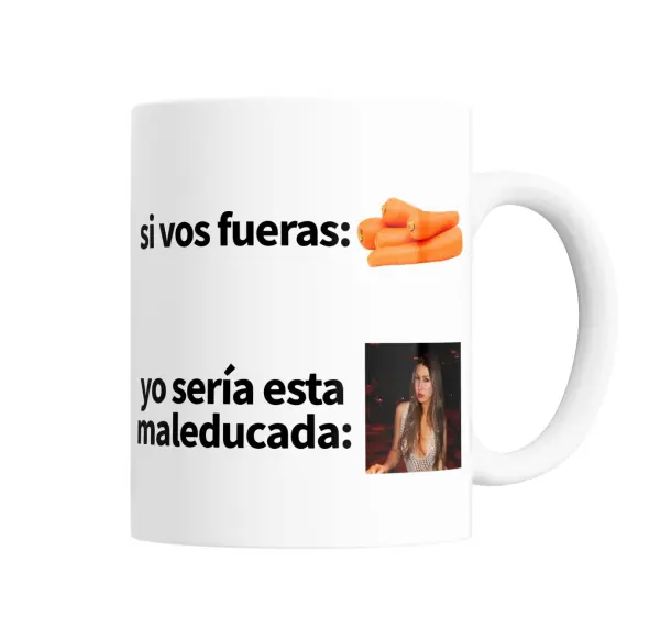 Taza de Cerámica Emma Klass 002 - Zanahoria