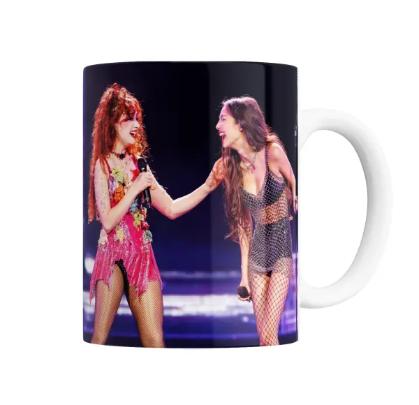 Taza de Cerámica Olivia Rodrigo y Chappell Roan