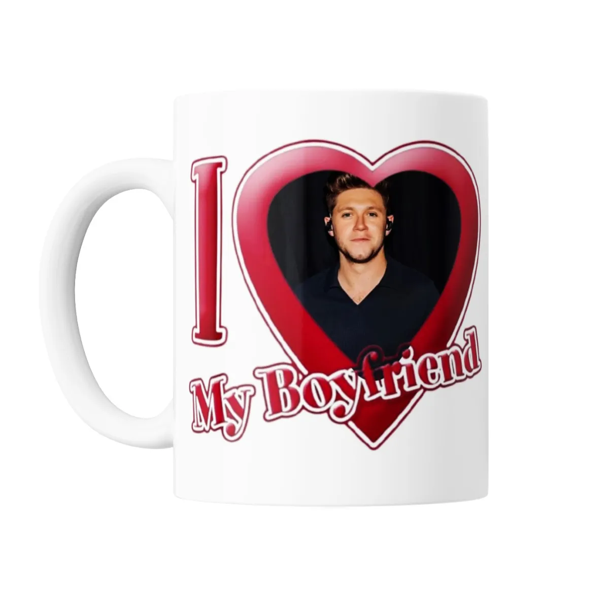 Taza de Cerámica Niall Horan 005 - I Love My Boyfriend - vista 2