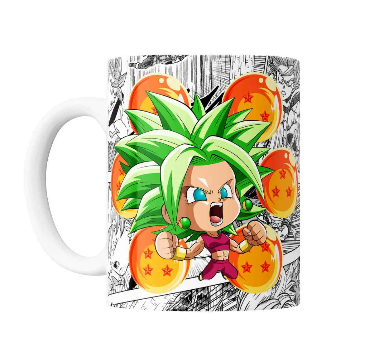 Taza de Cerámica Dragon Ball Kefla Chibi - vista 2