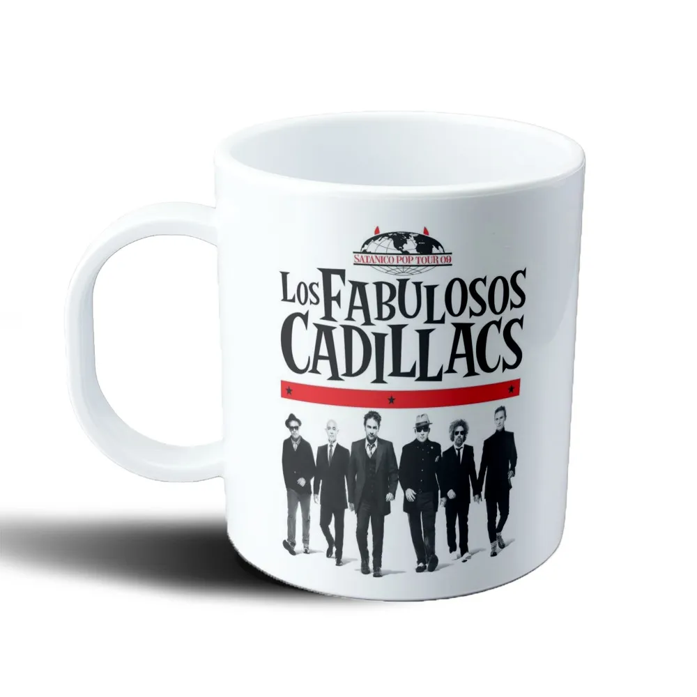 Taza de Plástico Los Fabulosos Cadillacs Satanico Pop Tour 09 - vista 2