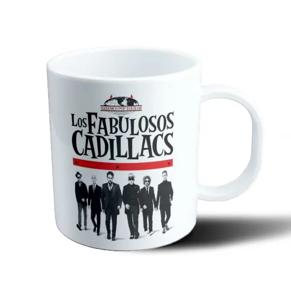 Taza de Plástico Los Fabulosos Cadillacs Satanico Pop Tour 09