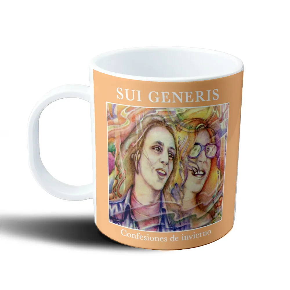 Taza de Plástico Sui Generis Confesiones de Invierno - vista 2