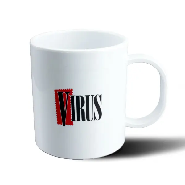 Taza de Plástico Virus Banda Logo