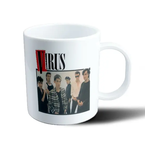 Taza de Plástico Virus Tapa del Álbum