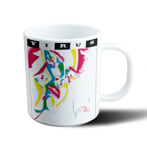 Taza de Plástico Virus Locura