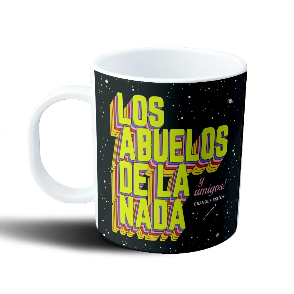 Taza de Plástico Los Abuelos de la Nada Grandes Exitos - vista 2
