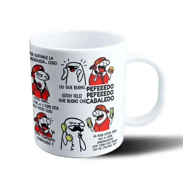 Taza de Plástico Flork Pefeeeto Caballedo McDonald's