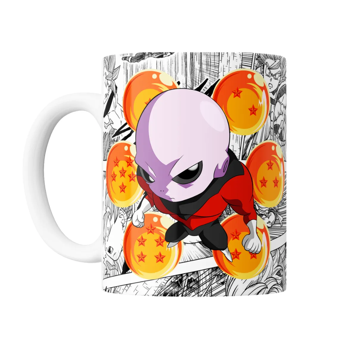 Taza de Cerámica Dragon Ball Jiren Chibi Esferas del Dragón - vista 2