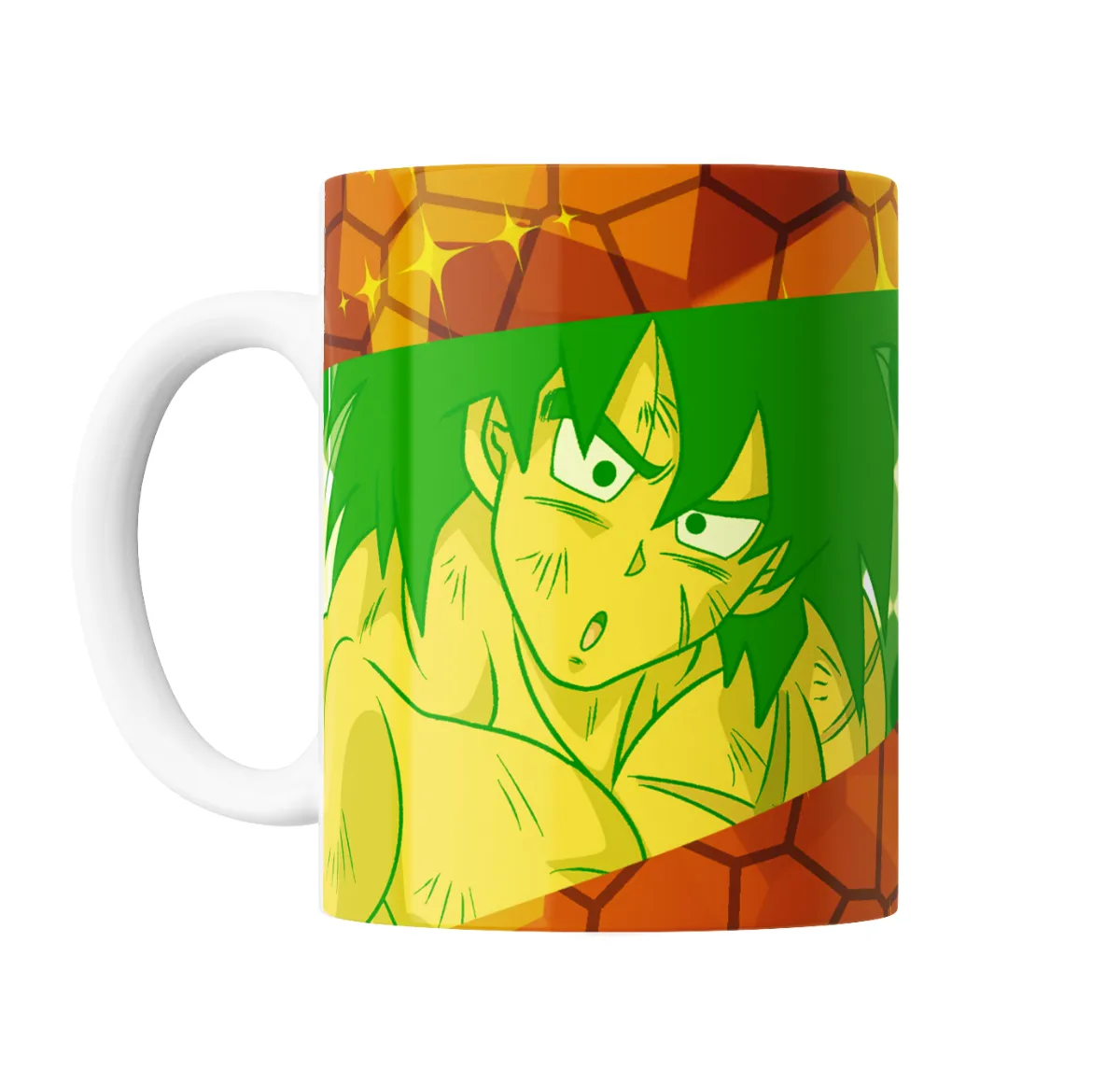 Taza de Cerámica Dragon Ball Broly Super Saiyan Legendario - vista 2