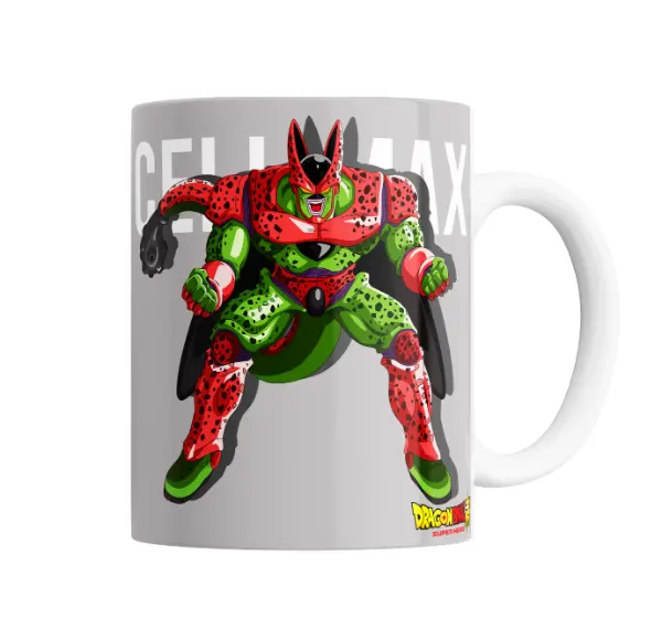 Taza de Cerámica Dragon Ball Cell Max Super Hero