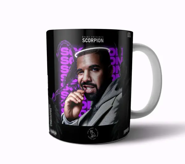 Taza de Cerámica Drake Scorpion Álbum