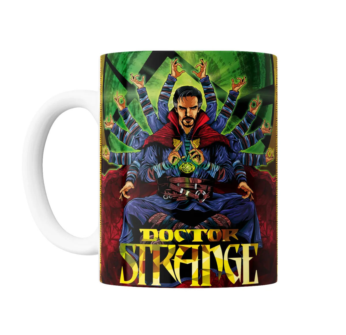 Taza de Cerámica Doctor Strange Hechicero Supremo Mudras - vista 2