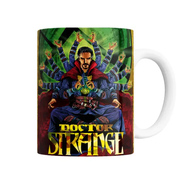 Taza de Cerámica Doctor Strange Hechicero Supremo Mudras