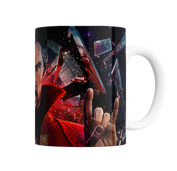 Taza de Cerámica Doctor Strange Hechicero Supremo Capa Roja