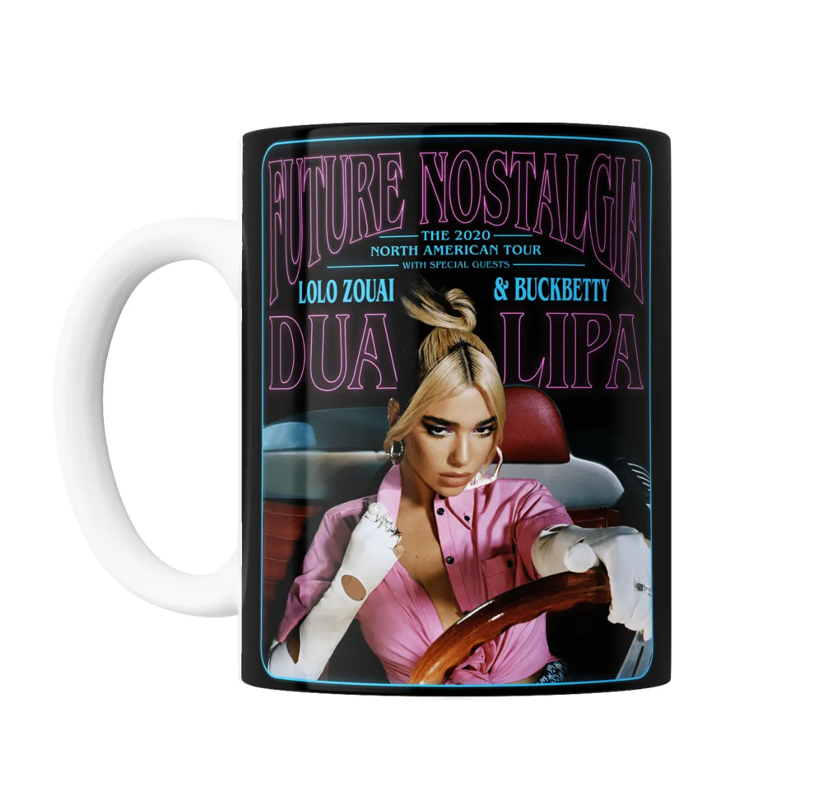 Taza de Cerámica Dua Lipa Future Nostalgia Tour 2020 - vista 2