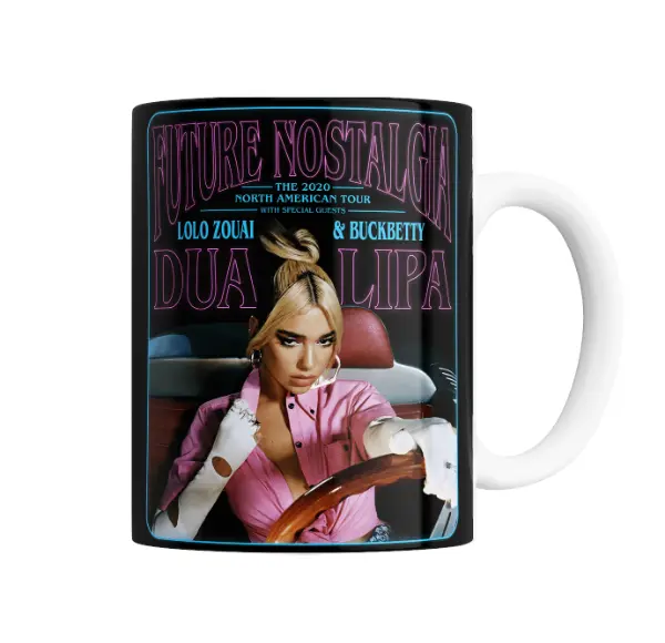 Taza de Cerámica Dua Lipa Future Nostalgia Tour 2020