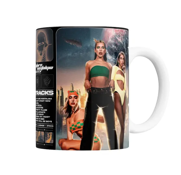 Taza de Cerámica Dua Lipa Future Nostalgia