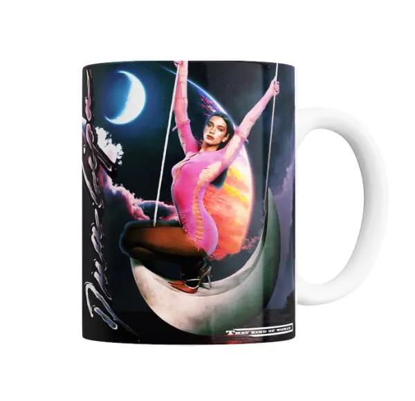 Taza de Cerámica Dua Lipa That Kind of Woman Columpio en la Luna