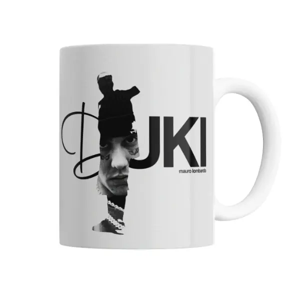 Taza de Cerámica Duki Mauro Lombardo Retrato