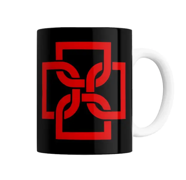 Taza de Cerámica Duki Logo Rojo