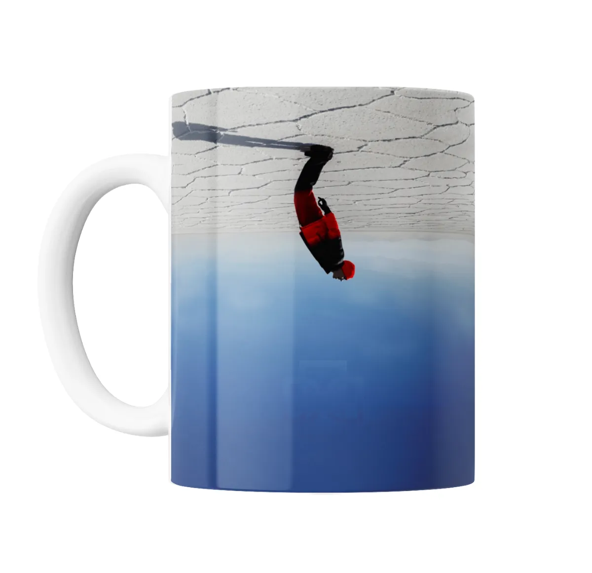Taza de Cerámica Duki Cabeza Abajo - vista 2