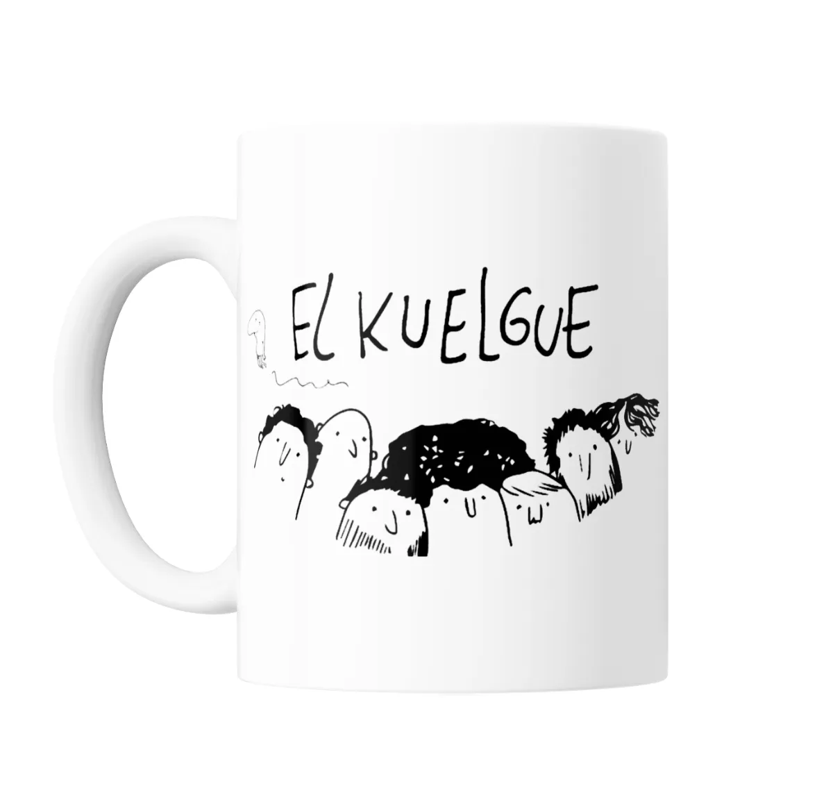 Taza de Cerámica El Kuelgue Banda Dibujo - vista 2