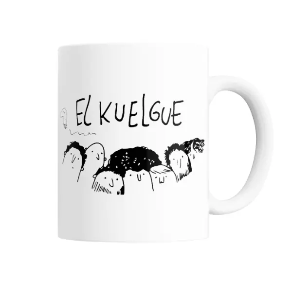 Taza de Cerámica El Kuelgue Banda Dibujo