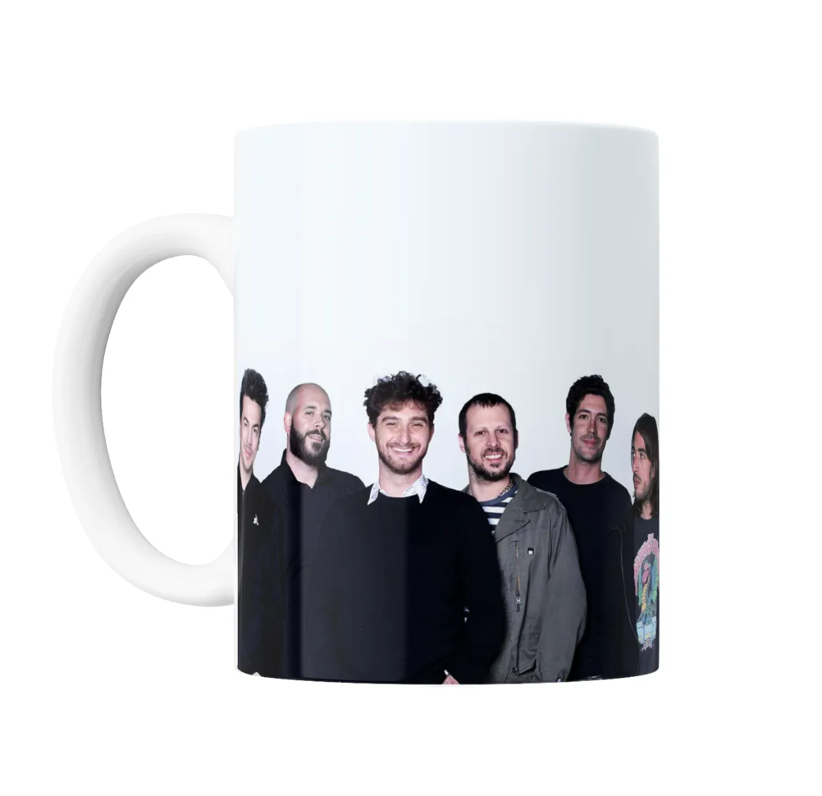 Taza de Cerámica El Kuelgue Integrantes en Foto - vista 2