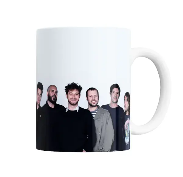 Taza de Cerámica El Kuelgue Integrantes en Foto