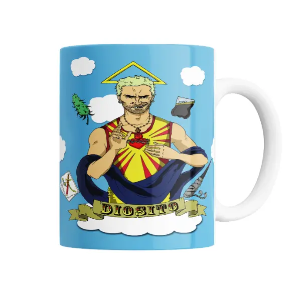 Taza de Cerámica El Marginal Diosito