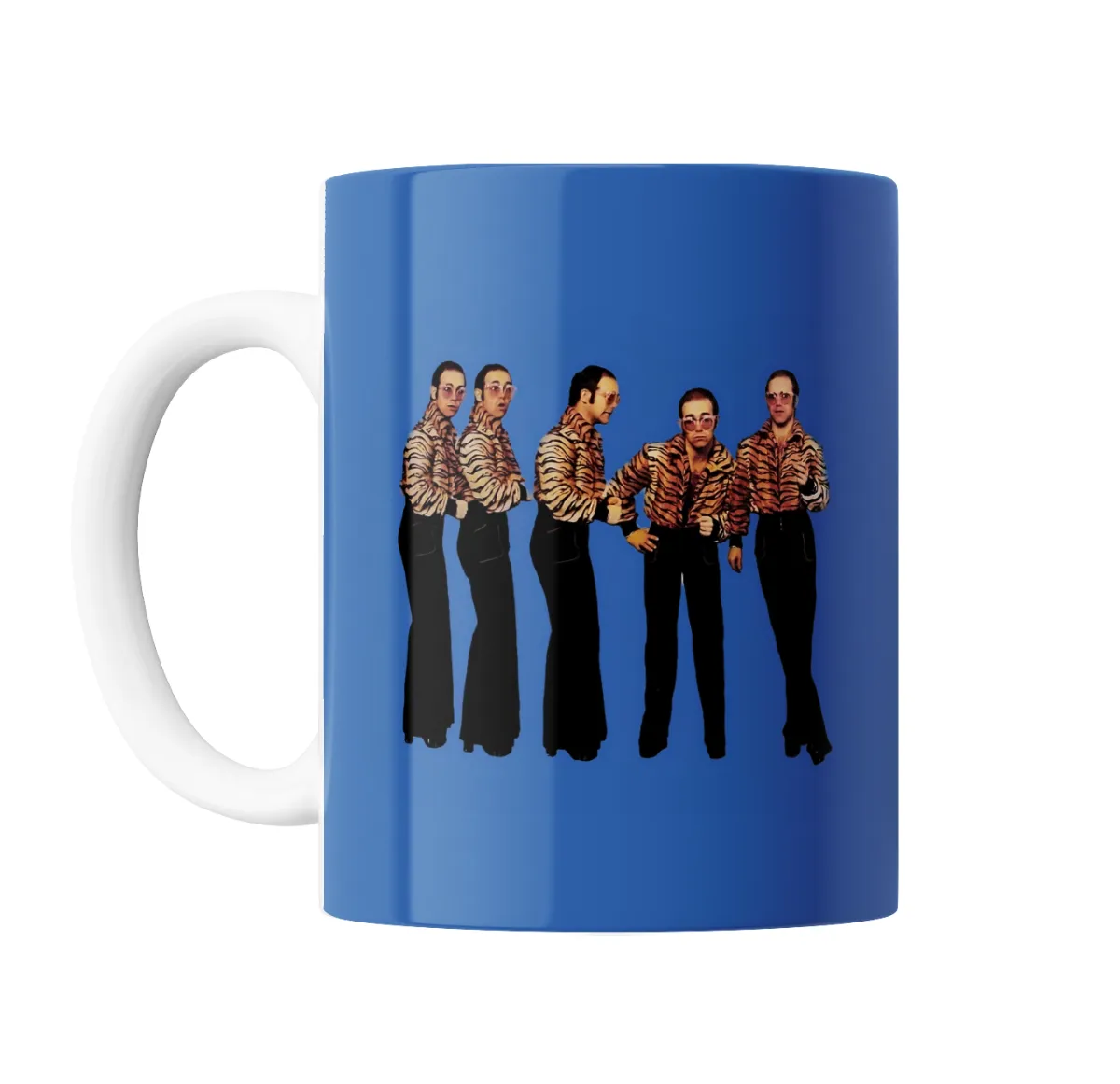 Taza de Cerámica Elton John Cinco Versiones Tigre - vista 2