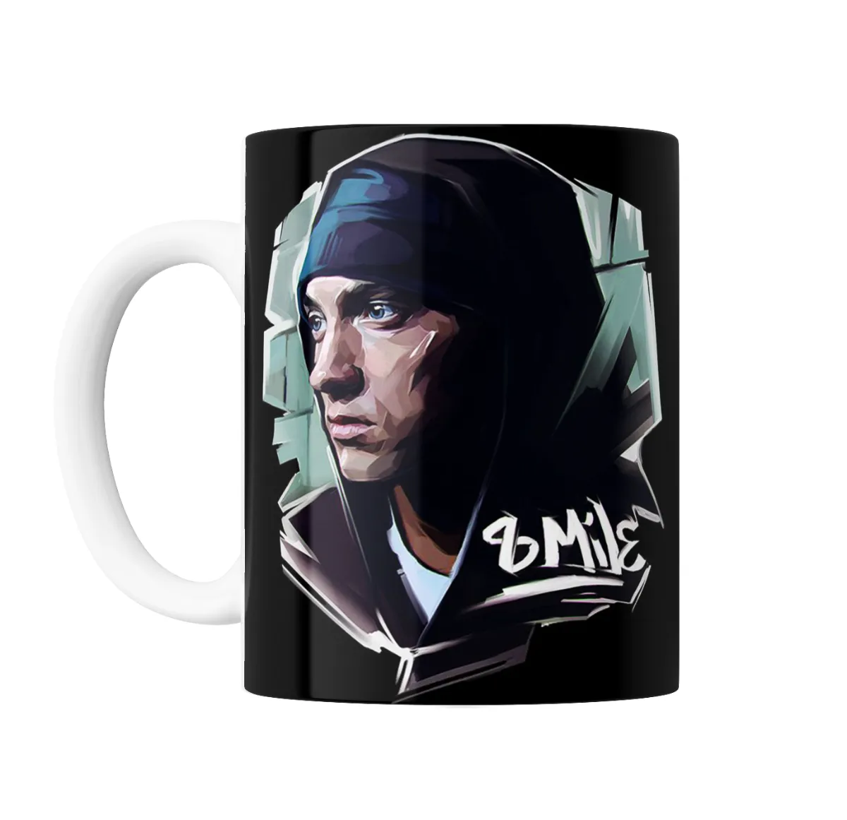 Taza de Cerámica Eminem 8 Mile Retrato - vista 2