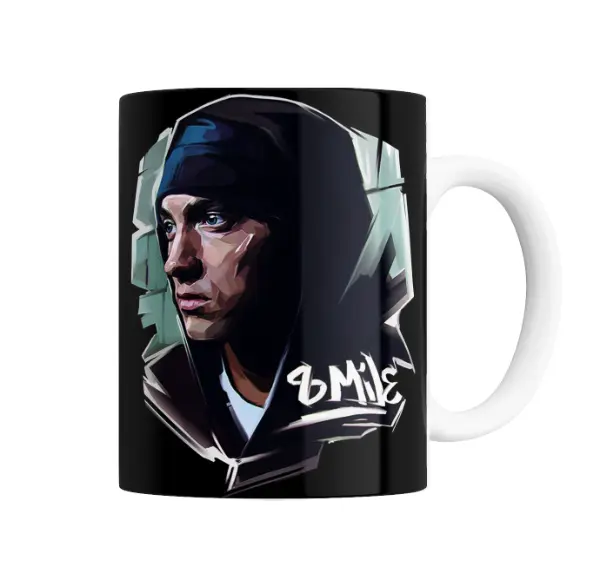 Taza de Cerámica Eminem 8 Mile Retrato