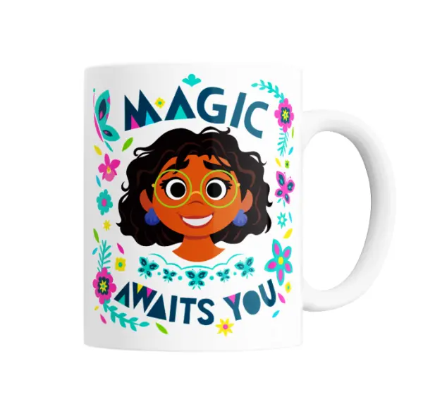 Taza de Cerámica Encanto Mirabel Magic Awaits You