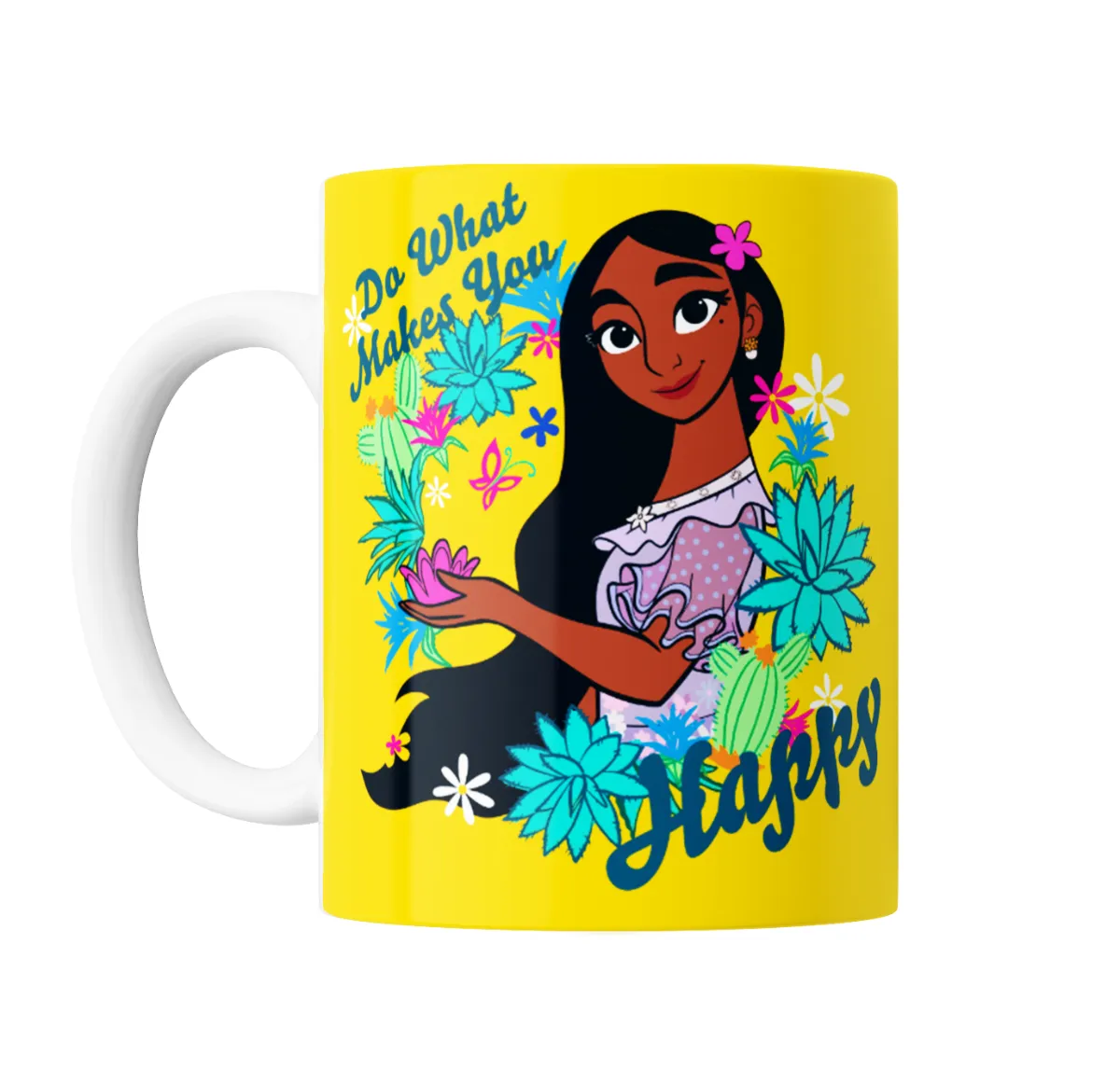 Taza de Cerámica Encanto Isabela Do What Makes You Happy - vista 2