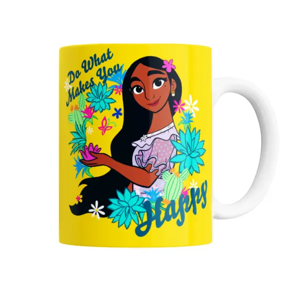 Taza de Cerámica Encanto Isabela Do What Makes You Happy